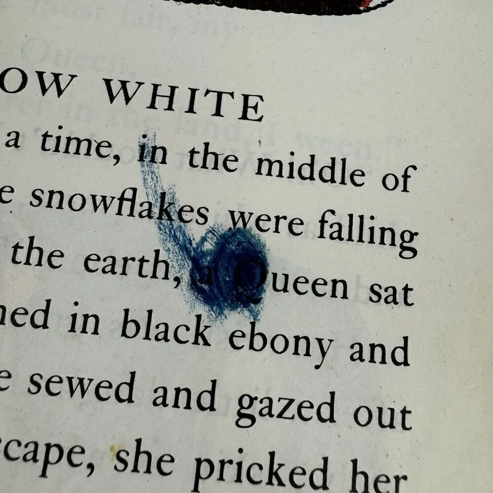 1946 Walt Disney Snow White Book Ninon MacKnight Vintage Hardcover Classic